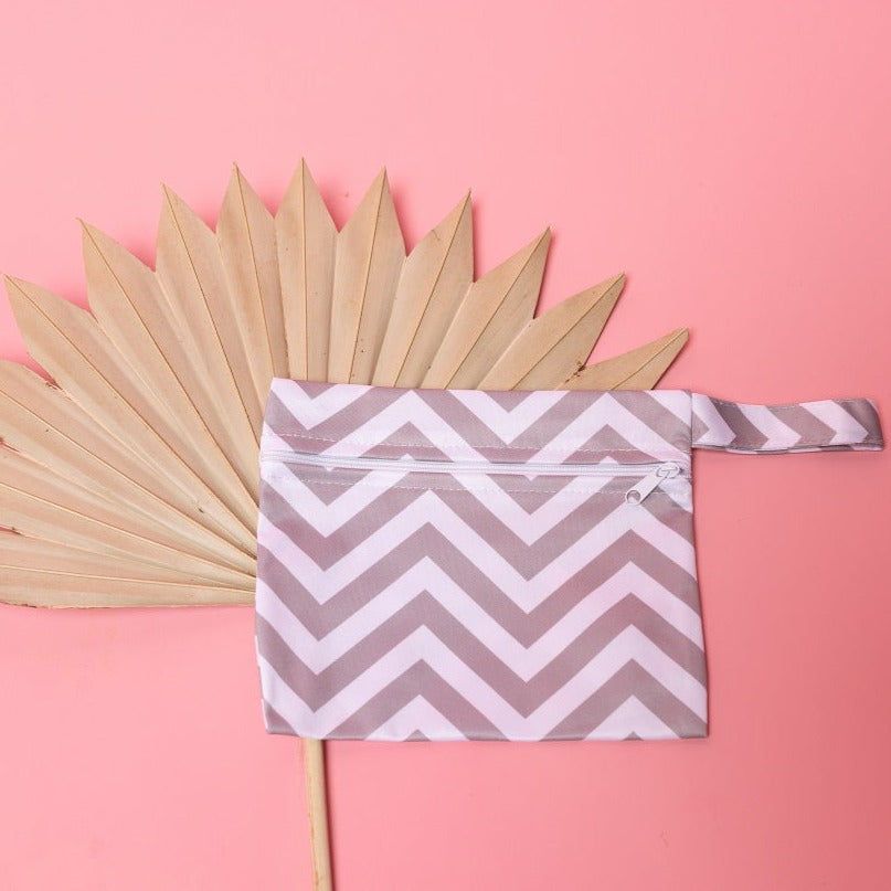 Bolsa de almacenamiento para bragas menstruales Zig-Zag