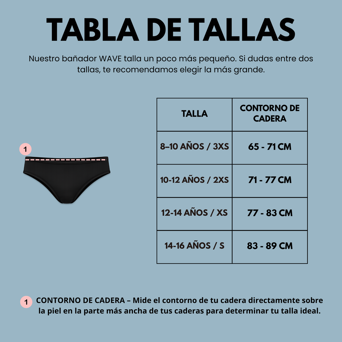 Set de baño menstrual para adolescentes